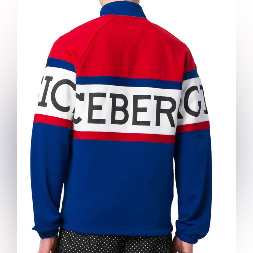 Iceberg Red and White Logo Apparel